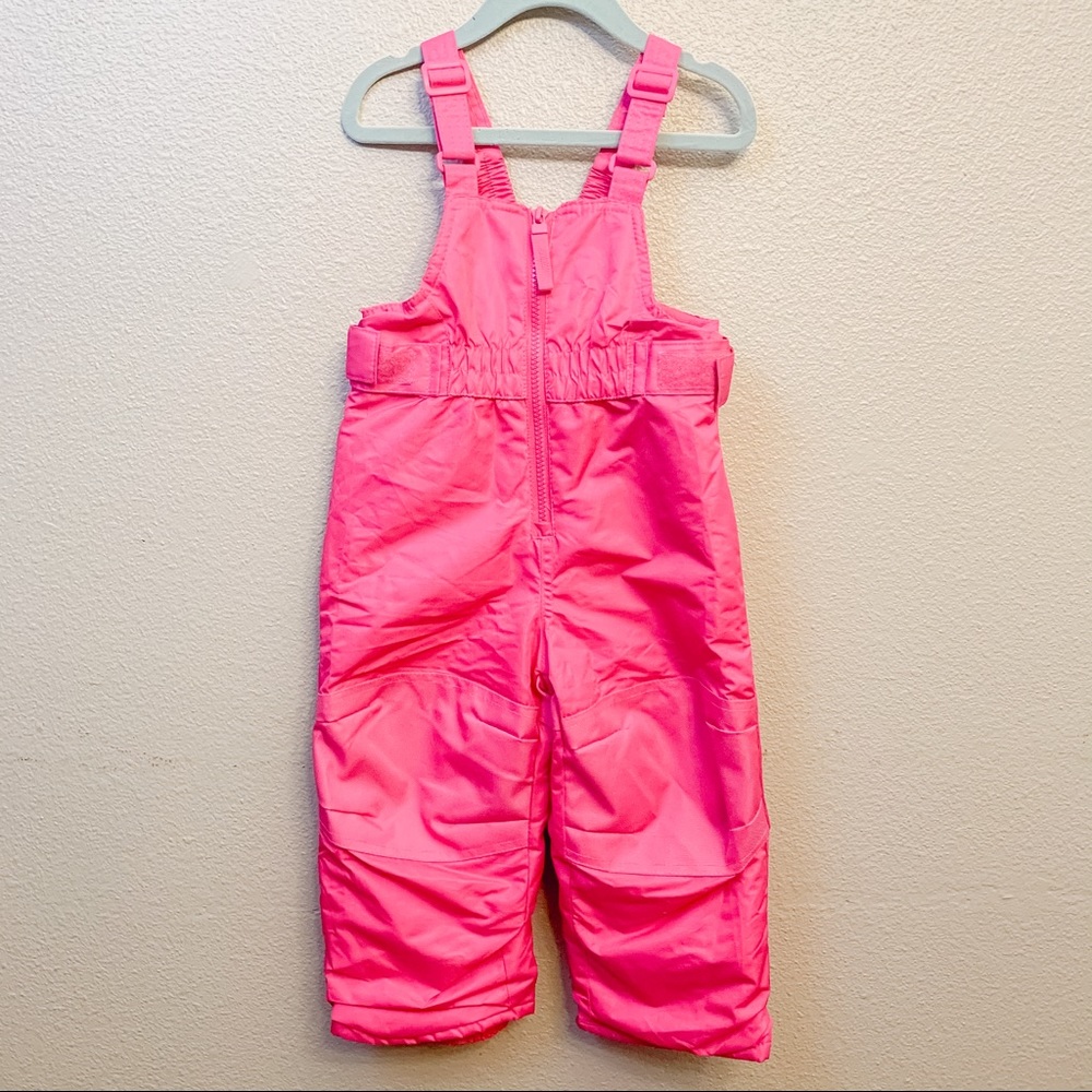 Cat & Jack Hot Pink Overall Snowpants